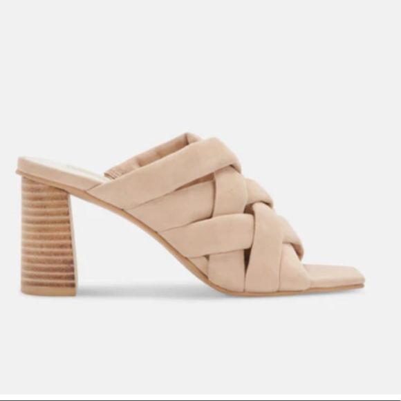 Dolce Vita Shoes - Dolce Vita POIRA HEELS DUNE SUEDE Sz 6.5 New